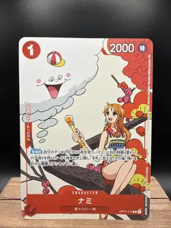 Nami OP01-016 Promo Parallel Matching Battle ONE PIECE Card Japanese NM - Image 1