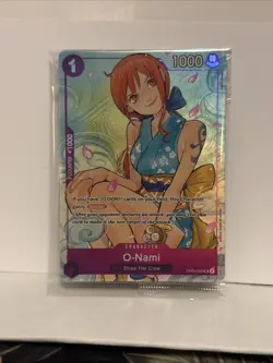 Nami - One Piece TCG OP05-062 Illustration Box Promo Volume 1 English Sealed - Image 1