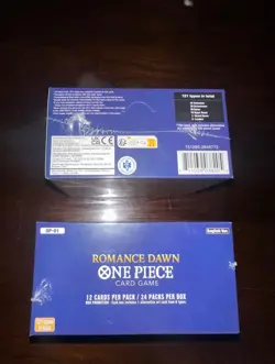 One Piece OP-01 Romance Dawn Booster Box BLUE BOTTOM English WAVE 1 SEALED - Image 4