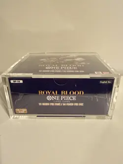 One Piece OP-10 Royal Blood Booster Box Factory Sealed (English) w/ acrylic case - Image 4