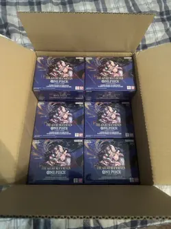 New Factory Sealed One Piece OP-14-EB04 The Azure Seas Seven Booster Box - Image 1