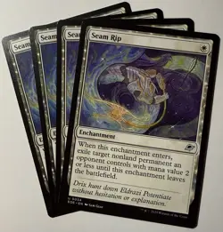 SEAM RIP X4 Edge Of Eternities EOE Magic MTG MINT CARD - Image 1