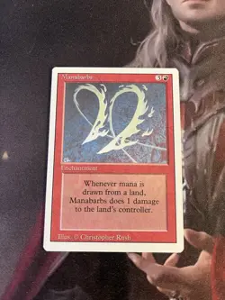 MtG Manabarbs - LP - Revised - Image 1