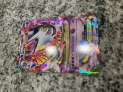 Pokemon TCG Mega Gengar EX XY166 Promo Full Art Holo Card M Gengar EX 6+ - Image 3