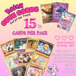 Pokemon Cute Cards Lot 15 Pack 💕 Guaranteed Ex/Full Art ❤ Handpicked Kawaii - Image 2