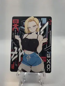 Andriod 18 Dragon Ball Z Waifu Card - Image 1