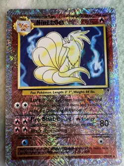 Pokemon TCG Ninetales Legendary Collection Reverse Holo Holo Card 17/110 - Image 1