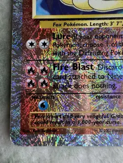 Pokemon TCG Ninetales Legendary Collection Reverse Holo Holo Card 17/110 - Image 2