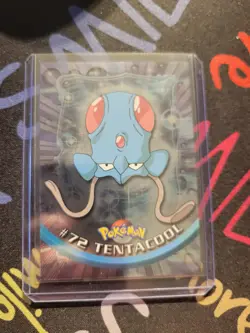 Pokemon Card - 2000 Topps Chrome Series 1 Tentacool #72 Holo Foil - Image 1