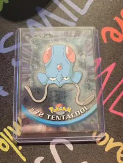 Pokemon Card - 2000 Topps Chrome Series 1 Tentacool #72 Holo Foil - Image 3