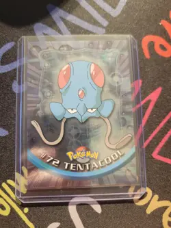 Pokemon Card - 2000 Topps Chrome Series 1 Tentacool #72 Holo Foil - Image 4