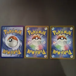 Pokemon Japanese Holo AR Card Lot - Aurorus, Numel, Starly - 3 Cards - Image 2