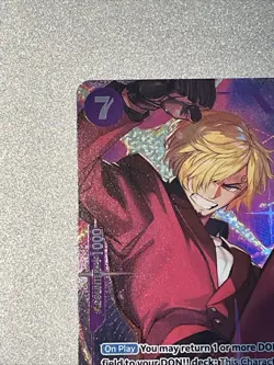Sanji OP09-065 SR Alternative Art Card One Piece TCG - Image 3