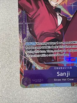 Sanji OP09-065 SR Alternative Art Card One Piece TCG - Image 4