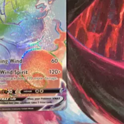 Pokemon Tornadus VMAX 209/198 Secret Rare Full Art Holo Vmax 320 HP Card - Image 3