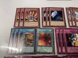 Yugioh Chain Burn Deck Of 40 Cards Competitive Lava Golem Ghost Mourner - Image 2