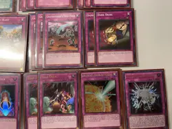 Yugioh Chain Burn Deck Of 40 Cards Competitive Lava Golem Ghost Mourner - Image 5
