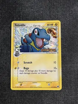 Totodile 67/101 Reverse Holo Delta Species Dragon Frontiers Pokemon Card LP/NM - Image 1