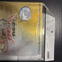 1999 Pokemon Japanese Neo Genesis Series 1 Promo 9-card Set Binder SEALED - Image 4