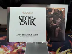 MTG Secret Lair Artist Series: Kieran Yanner Rainbow Foil Edition – Sealed - Image 1