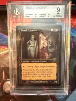 2022 Royal Assassin BGS 9 Mint MTG 30th Anniversary #417 Retro Frame - Image 1