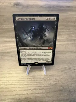 Magic the Gathering MTG Cavalier of Night Near Mint - Image 1