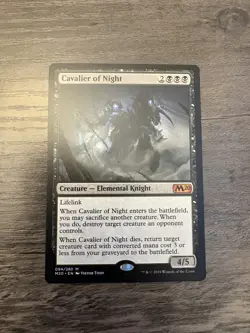 Magic the Gathering MTG Cavalier of Night Near Mint - Image 2