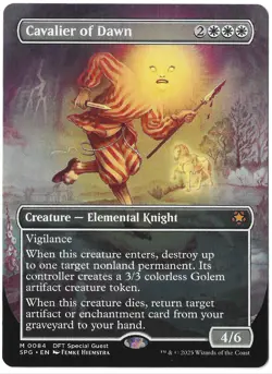 Cavalier of Dawn (Borderless) Special Guests Regular - Image 1
