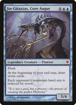 Jin-Gitaxias, Core Augur New Phyrexia NM MTG - Image 1