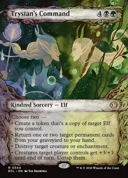 Trystan's Command - Foil Showcase ECL NM MTG - Image 1