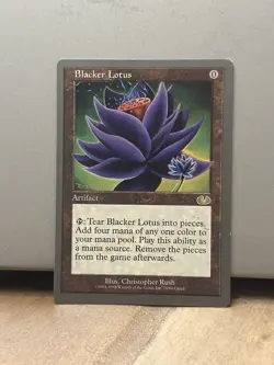 MtG Magic the Gathering Blacker Lotus Unglued - Image 1