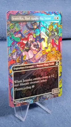 MTG Jennika, Bad Apple Big Sister Borderless SHOWCASE FOIL NM TMNT 🔮 5* - Image 5