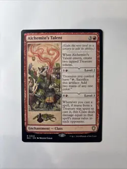 MTG 1X Alchemist’s Talent #0022 Rare Commander Bloomburrow (BLC) Regular English - Image 1