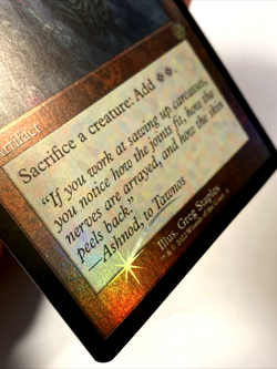 MTG Ashnod's Altar (Foil) The Brothers' War: Retro Frame Artifacts 4 Damaged - Image 2
