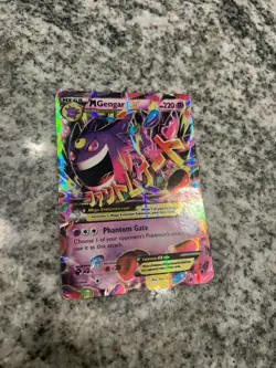 Pokemon M Gengar EX Full Art Holo Ultra Rare XY Phantom Forces 35/119 220 HP - Image 3