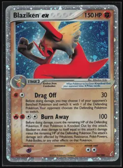 Pokemon TCG Blaziken ex #90/100 Crystal Guardians - Image 1