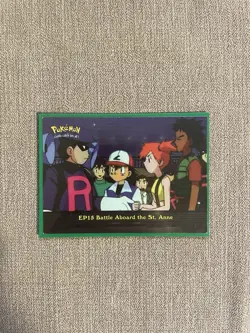 Topps Pokemon Episode Card - EP15 Battle Aboard The St. Anne Holo Foil - Image 1