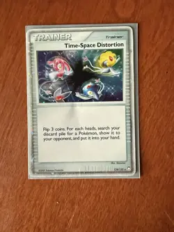 Pokemon Time-Space Distortion 124/123 Mysterious Treasures Holo Rare 2007 - Image 1