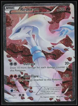 Pokemon TCG Reshiram (Full Art) #RC22/RC25 Legendary Treasures - Image 1