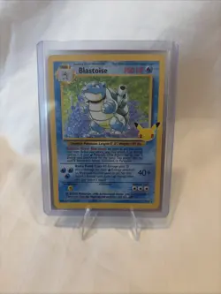Pokemon Blastoise 2/102 Celebrations Classic Collection Holo Card NM Condition - Image 1