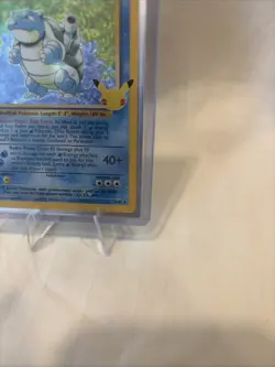 Pokemon Blastoise 2/102 Celebrations Classic Collection Holo Card NM Condition - Image 4