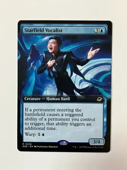 MTG Starfield Vocalist (Extended) (328) | NM | Edge of Eternities (EOE) - Image 1