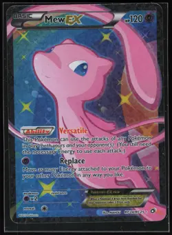 Pokemon TCG Mew EX (Full Art) #RC24/RC25 Legendary Treasures: Radiant Collection - Image 1