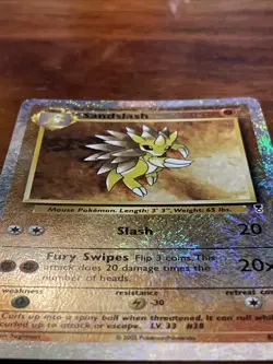 Pokemon Sandslash Legendary Collection Reverse Holo #62 Beautiful Gradable - Image 3