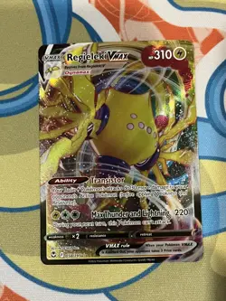 Pokemon TCG - Regieleki VMAX 058/195 Silver Tempest - NM - Image 1