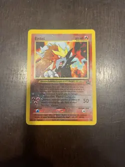 Pokemon TCG Entei Black Star Promo Holo - Image 1