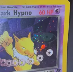 Pokemon TCG Dark Hypno 9/82 Team Rocket Holo Rare 60 HP Card English - Image 4