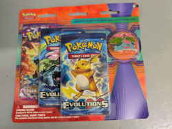 Pokemon TCG XY Phantom Forces/Evolutions 3 Pack with Mega Venusaur Pin - Image 1