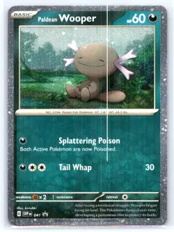Paldean Wooper 041 Holo Promo Scarlet & Violet Promo Pokemon Near Mint - Image 1