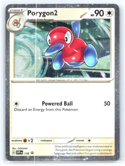 Porygon2 (Cosmos Holo) 138 Promo Scarlet & Violet Promo Pokemon Near Mint - Image 1